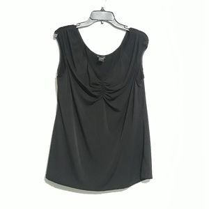 Torrid Black Top With Loop Trim Size 3